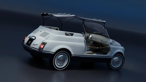 Garage Italia x Hot Lab Fiat 500 Jolly ‘Spiaggina’ in Photos