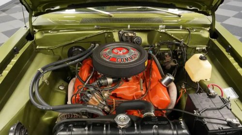 6,900-Mile 1969 Plymouth Barracuda Is A Green-On-Green Torque Monster With A Factory 440