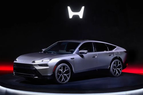 Honda, Striking new fastback previews Honda's renewed focus on hybrids