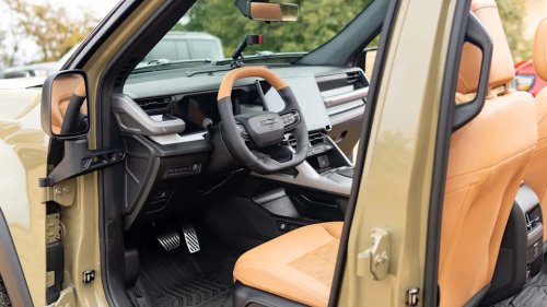 The Jeep Recon Was Driven On The Highway Until It Died. Its Range Fell Short