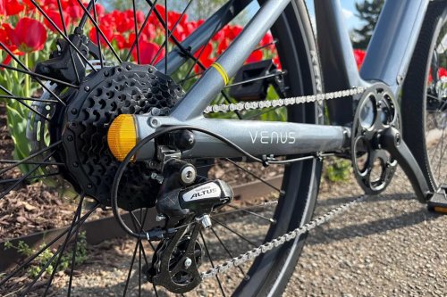 Riding this comfortable e-bike won’t drain your energy or your wallet