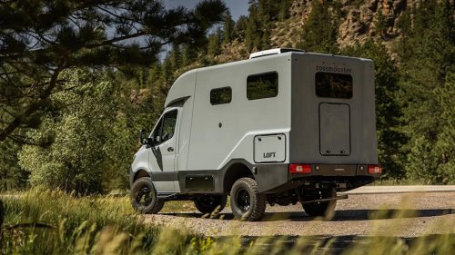 The Rossmönster Loft Camper Van in Photos