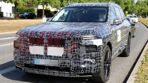 BMW, SUV, BMW’s First iX7 Spy Shots Hint At A Massive 800-HP Luxury SUV