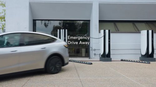 Tesla, Tesla's New Supercharger Feature Lets You Escape Without Unplugging