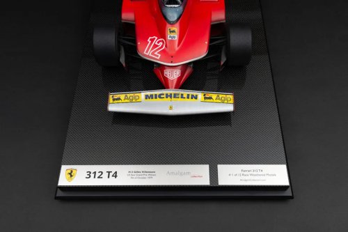 Gilles Villeneuve’s 312 Celebrated in 1:8 Scale Amalgam Model