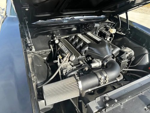 1969 Pontiac GTO Convertible LS3 for Sale With 814 Miles Shown