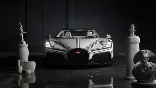 The Bugatti Mistral “Blanc Éternel” Hypercar in Photos