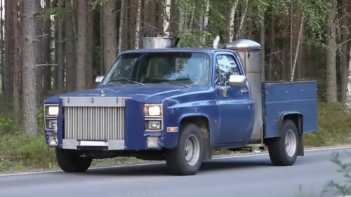 Chevy, This Chevy Truck Runs on Wood, and It Just Broke a Speed Record
