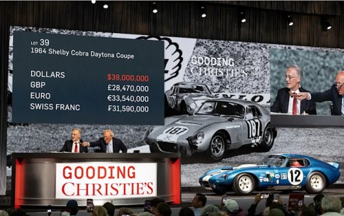 Auction Totals Double as Pebble Moves $750 Million in Cars