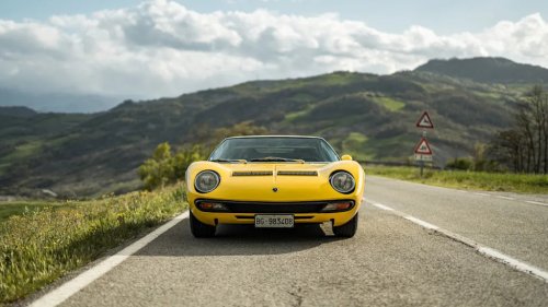 A Museum-Quality Lamborghini Miura P400 SV in Photos