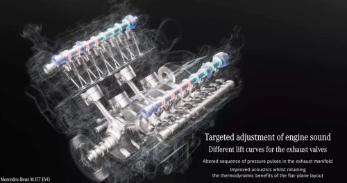 Mercedes, How Mercedes Made a Flat-Plane Crank V-8 Luxurious For the New S-Class