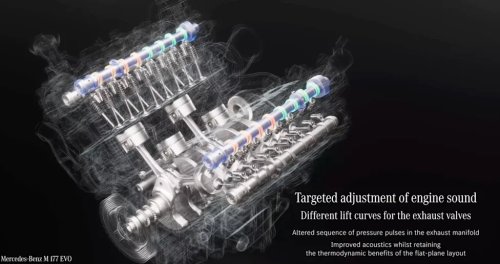 How Mercedes Made a Flat-Plane Crank V-8 Luxurious For the New S-Class