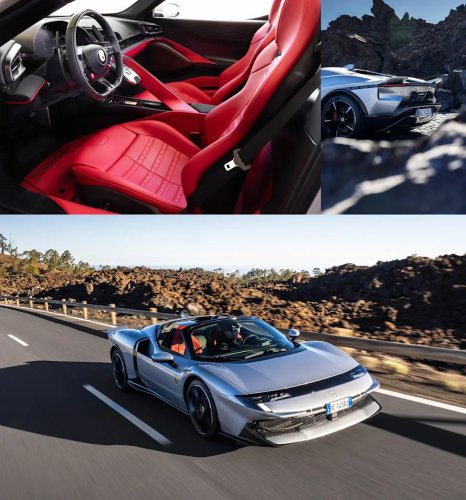 The Ferrari 849 Spider Is Better to Drive Than to Look At