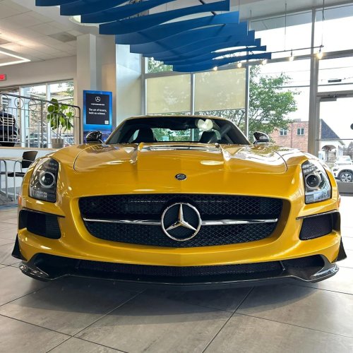2014 Mercedes-Benz SLS AMG Black Series for Sale With 576 Miles
