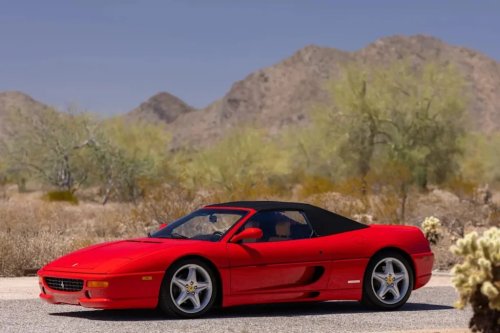 Ferrari, Ferrari F355, Serviced 1996 Ferrari F355 Spider Draws $215,000 Bid in No-Reserve Auction