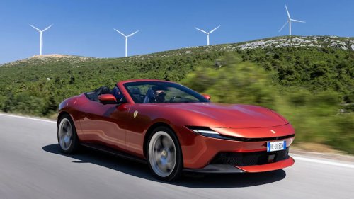 The Ferrari Amalfi Spider in Photos