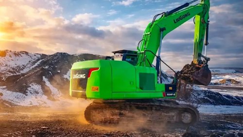 LiuGong’s 30-ton electric excavator promises 10-hour runtime, lower costs than diesel