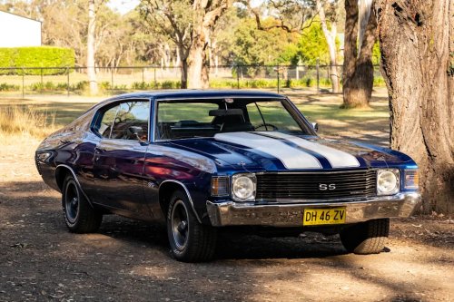 1972 Chevrolet Chevelle SS Shipped to Australia in 2011 Heads to Auction