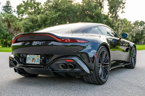 2025 Aston Martin Vantage for Sale With 1,500 Miles Shown