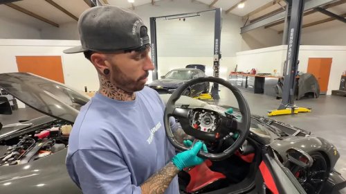 Ferrari, YouTuber's Totaled 296 Comes Back To Life With Ferrari's Help