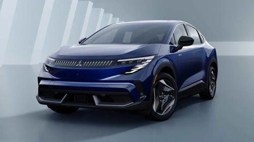 Mitsubishi, Mitsubishi brought back the Eclipse as an EV, and it looks very familiar