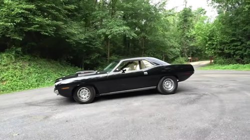Man Bought A Black 426 Hemi 1970 Plymouth Cuda In 1975 — Still Drives It Hard