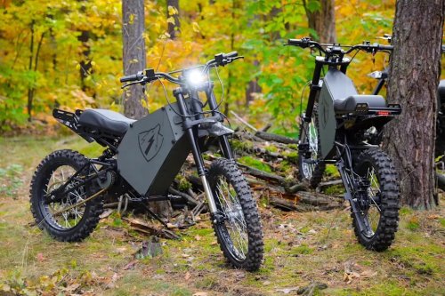 USC WolfStorm: Ukraines Military-Adopted Electric Off-Road Motorcycle Is Built Differently