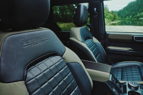 View Interior Photos of the 2027 Ford Bronco Filson