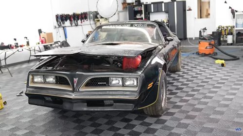 Husband Surprises Wife With 1977 Smokey And The Bandit Trans Am