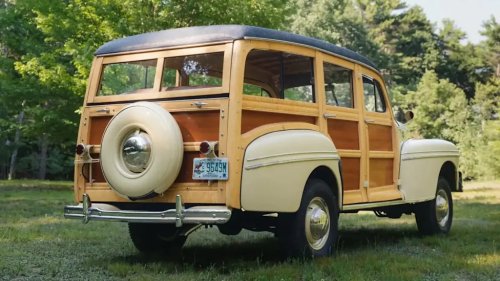 1948 Mercury Woody 4x4 Wagon Listed On Bring A Trailer Is The Perfect Vehicle To Bring To The Beach