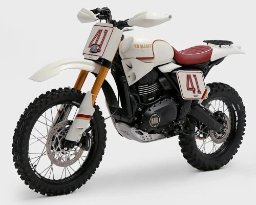 This Unique Retro-Styled Triumph Scrambler Rises Above the Pack