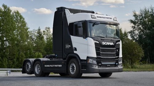 Toyota and Scania partner to trial hydrogen fuel cell trucks