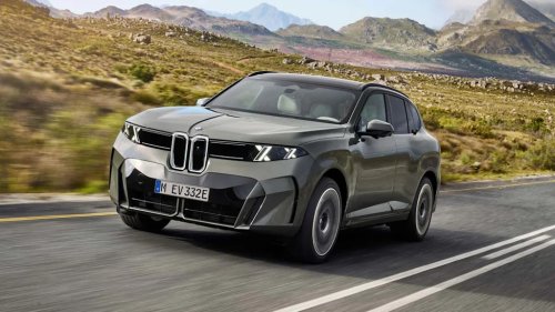 BMW iX5 Blows Away The Competition With 460-kW Charging, 435-Mile Range