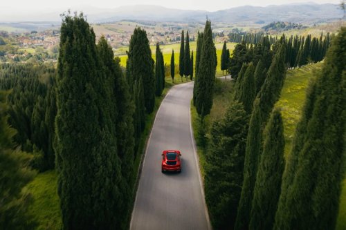See More Photos of The 2027 Ferrari Purosangue Handling Speciale