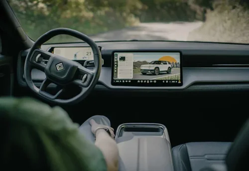 Rivian, Tesla, Rivian CEO Says His Company's Tesla Full-Self-Driving-Like Tech Will Roll Out Later in 2026