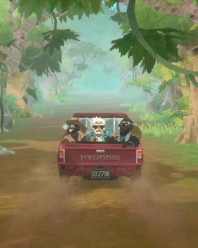 This Incredibly Successful Retro-Style Video Game Just Added a Classic Hyundai Pickup Truck