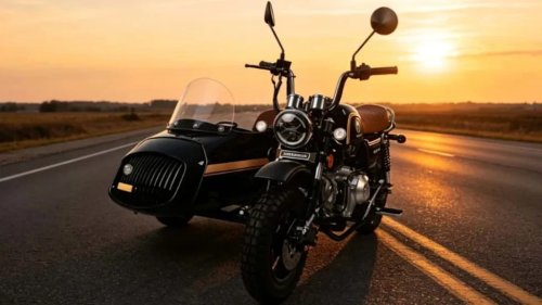 This Tiny Retro Sidecar Motorcycle Is Exactly The Kind Of Weird We Need More Of