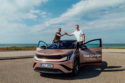 SUV, This 7-Seat Electric SUV Just Went 581 Miles on One Charge
