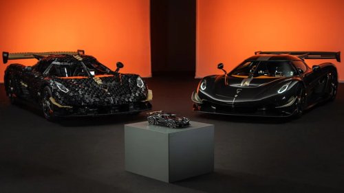Koenigsegg, Lego Technic Built a Koenigsegg Sadair's Spear for Ants and Also a Life-Size Version You Can Drive