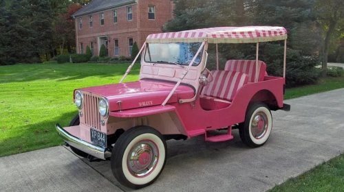 At $32,500, Is This 1958 Willys DJ3A Surrey Too Fringe?