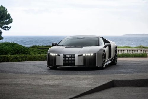 Audi, SuperCar, Audi’s Nuvolari Supercar May Have a Carbon-Fiber Body, But Its Design Is a Tribute to Metal