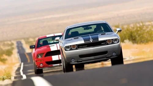 Dodge Challenger SRT8 vs. Ford Shelby GT500: The 2008 Muscle Car Battle Nobody Saw Coming
