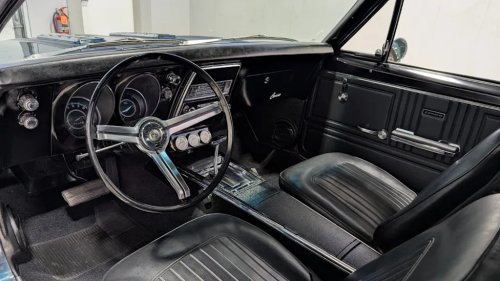 1967 Chevy Camaro With 350ci V8 For Sale, In Tahoe Turquoise