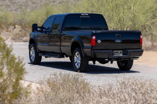 Barely Driven 2009 Ford F-250 Harley-Davidson Edition Returns to Auction With 3,062 Miles