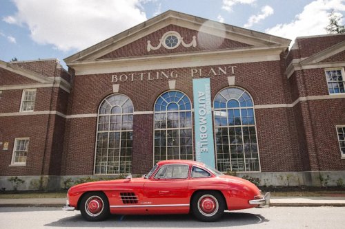 Mercedes-Benz, Fire Engine Red 1955 Mercedes-Benz 300SL Gullwing Heads to the Block at Saratoga Motorcar Auction
