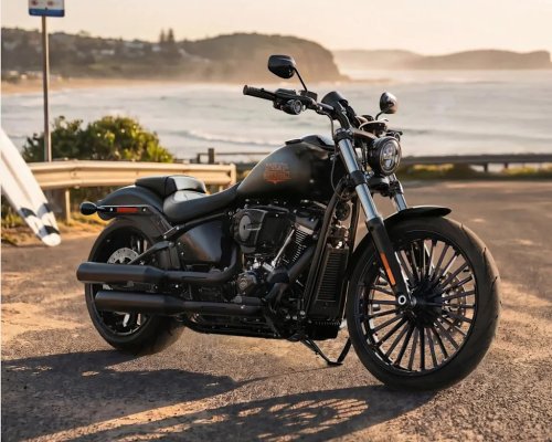 Harley-Davidson’s Most Chopper-Like Cruiser Gets a Rare Blacked-Out Uplift