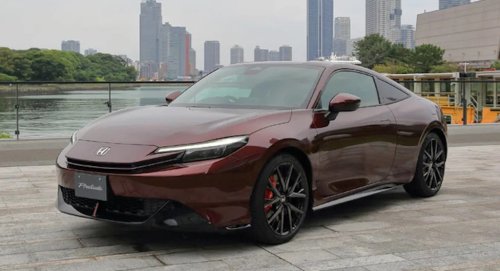 Limited Edition Honda Prelude in Garnet Metallic Is an Absolute Stunner