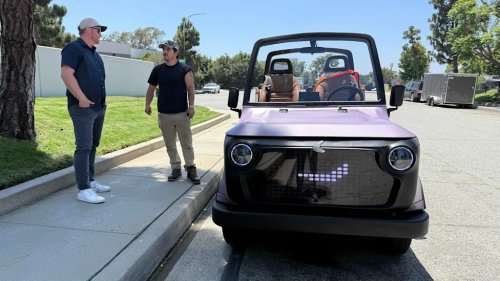Driving an $18,000 EV That Talks and Can Park Itself