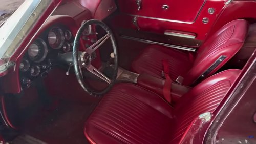 Abandoned 1963 Split Window Corvette Gets Brought Back To Life