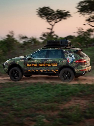 Porsche, Porsche Cayenne, Porsche Joins the Fight Against Africa's Rhino Poachers With a Specially Modified Cayenne